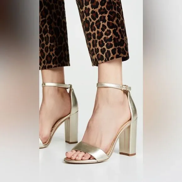 SAM EDELMAN YARO BLOCK HEEL SANDAL - Picture 12 of 16